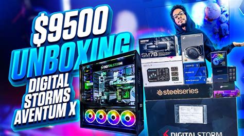 UNBOXING : Digital Storms Aventum X $9500 Custom PC Build.